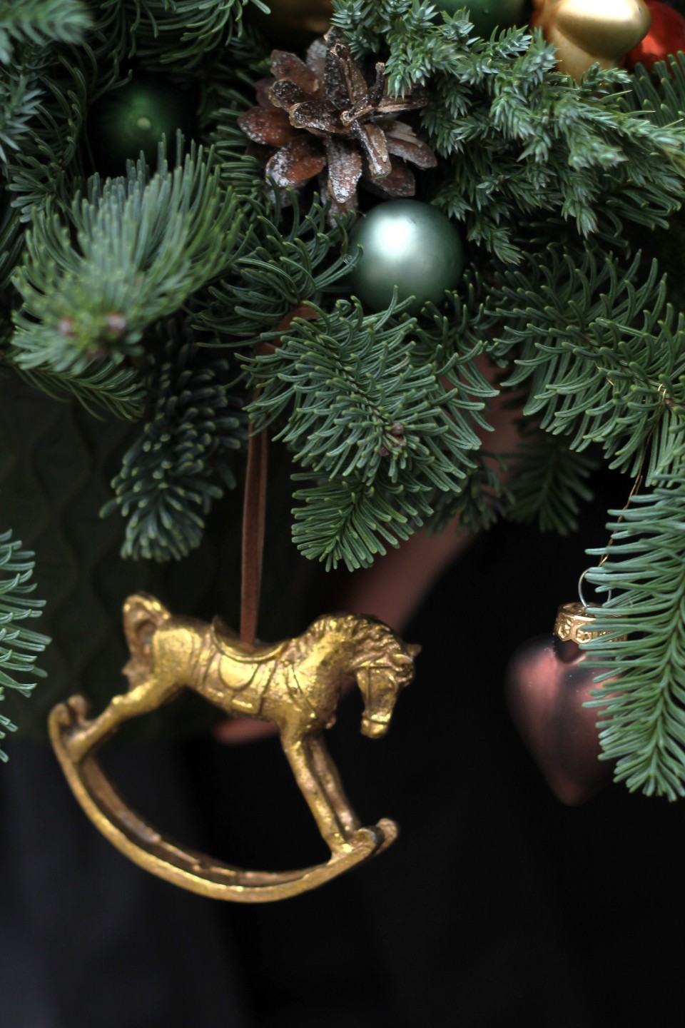 Новогодняя композиция Лошадка - с доставкой по Минску