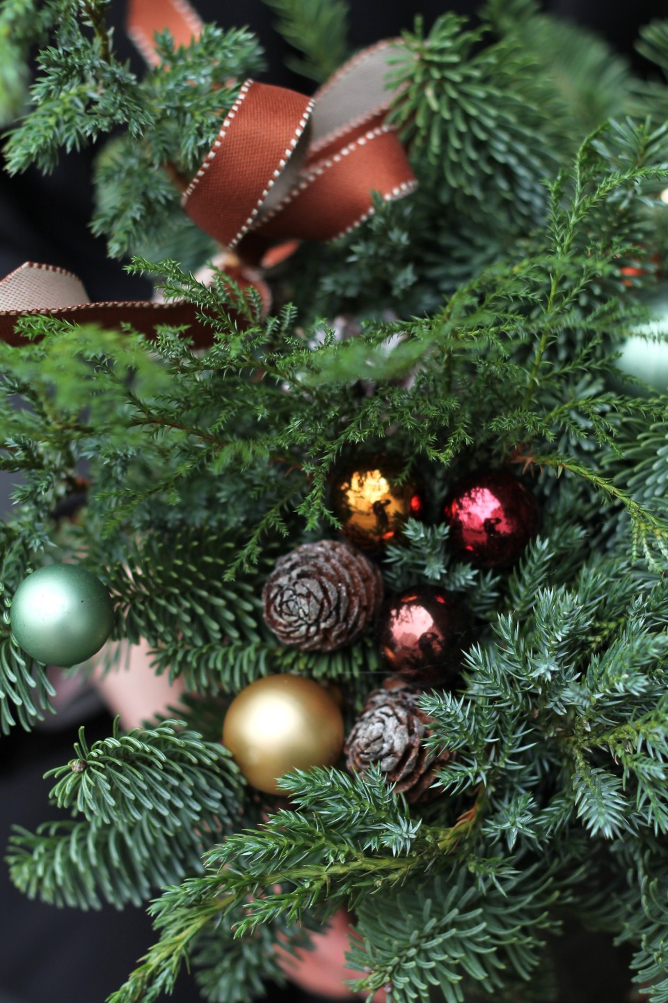 Новогодняя композиция Лошадка 7