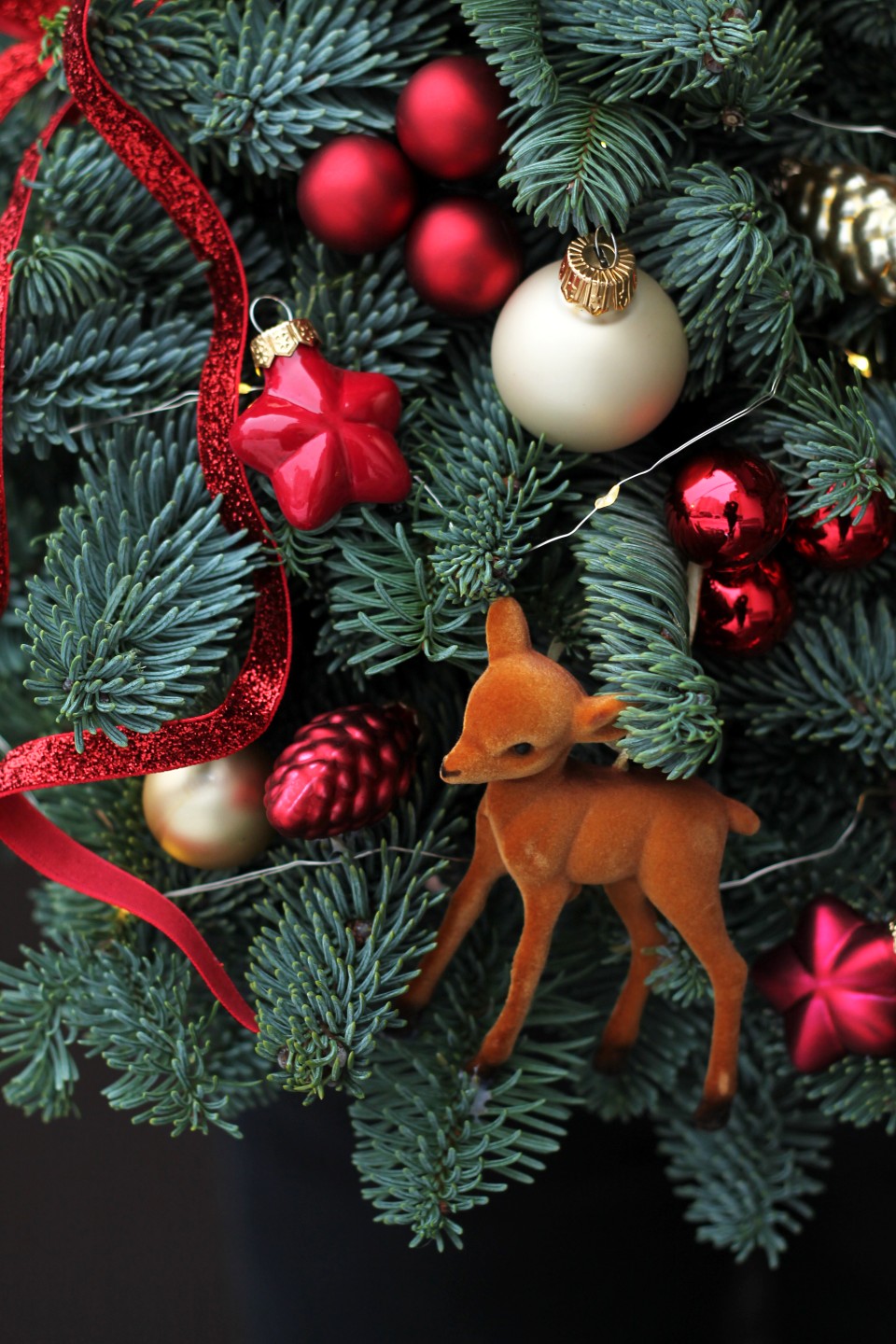 Новогодняя ёлочка Сказка - с добавлением зелени