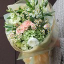 Букет Гармония Природы - с добавлением зелени - миниатюра 