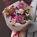 Букет Цветочный Сон - подарочное оформление - миниатюра