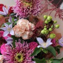 Букет Цветочный Сон - с добавлением зелени - миниатюра 