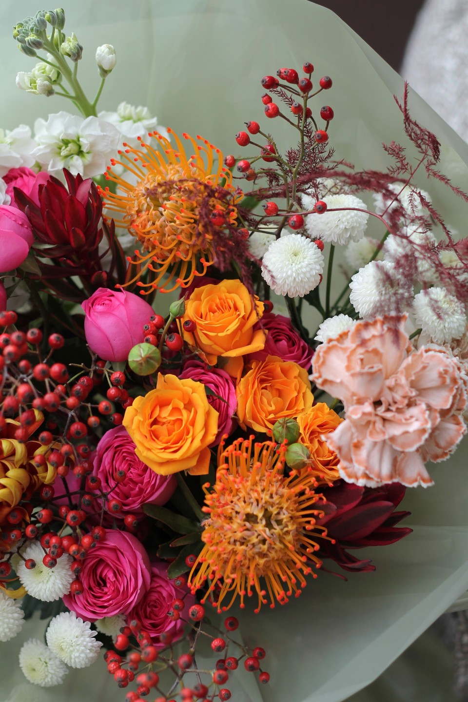 Букет Пряный Закат - с доставкой по Минску