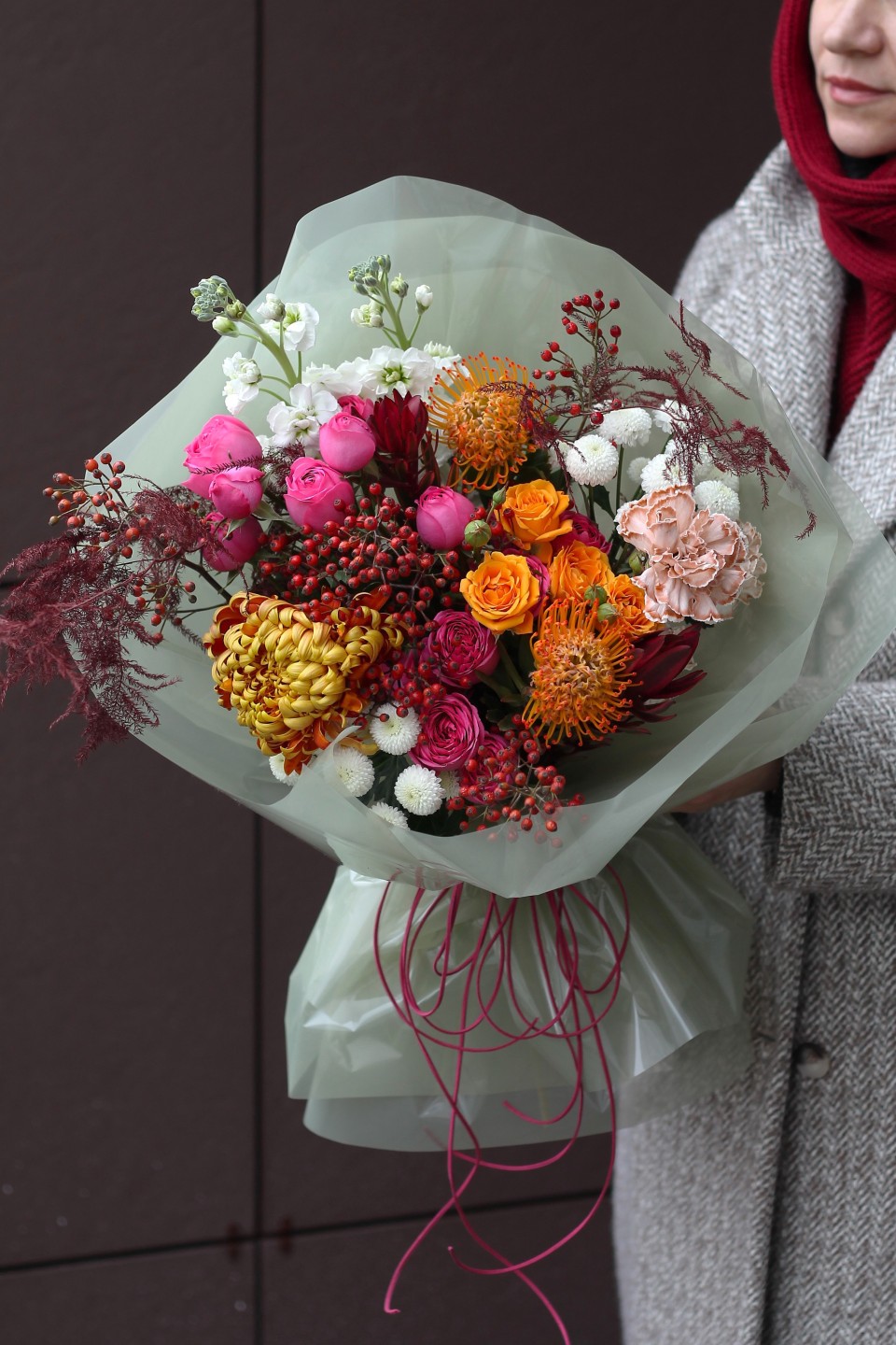 Букет Пряный Закат - быстрая доставка в Минске