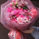 Букет Розовый мусс - миниатюра
