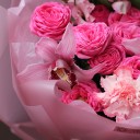 Букет Розовый мусс - с доставкой по Минску - миниатюра