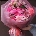 Букет Розовый мусс - быстрая доставка в Минске - миниатюра