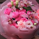 Букет Розовый мусс - для женщины/молодой пары - миниатюра