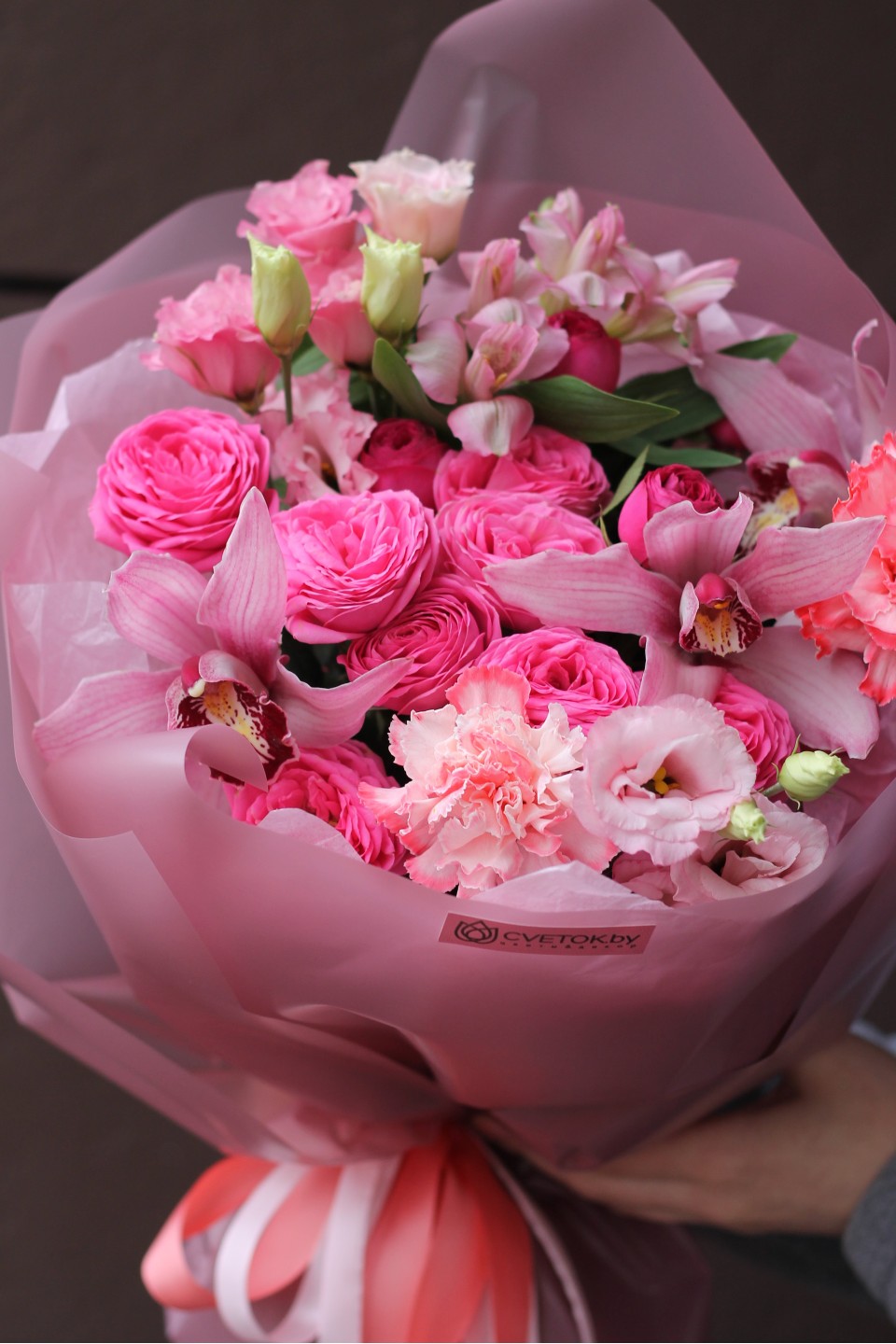 Букет Розовый мусс - для женщины/молодой пары