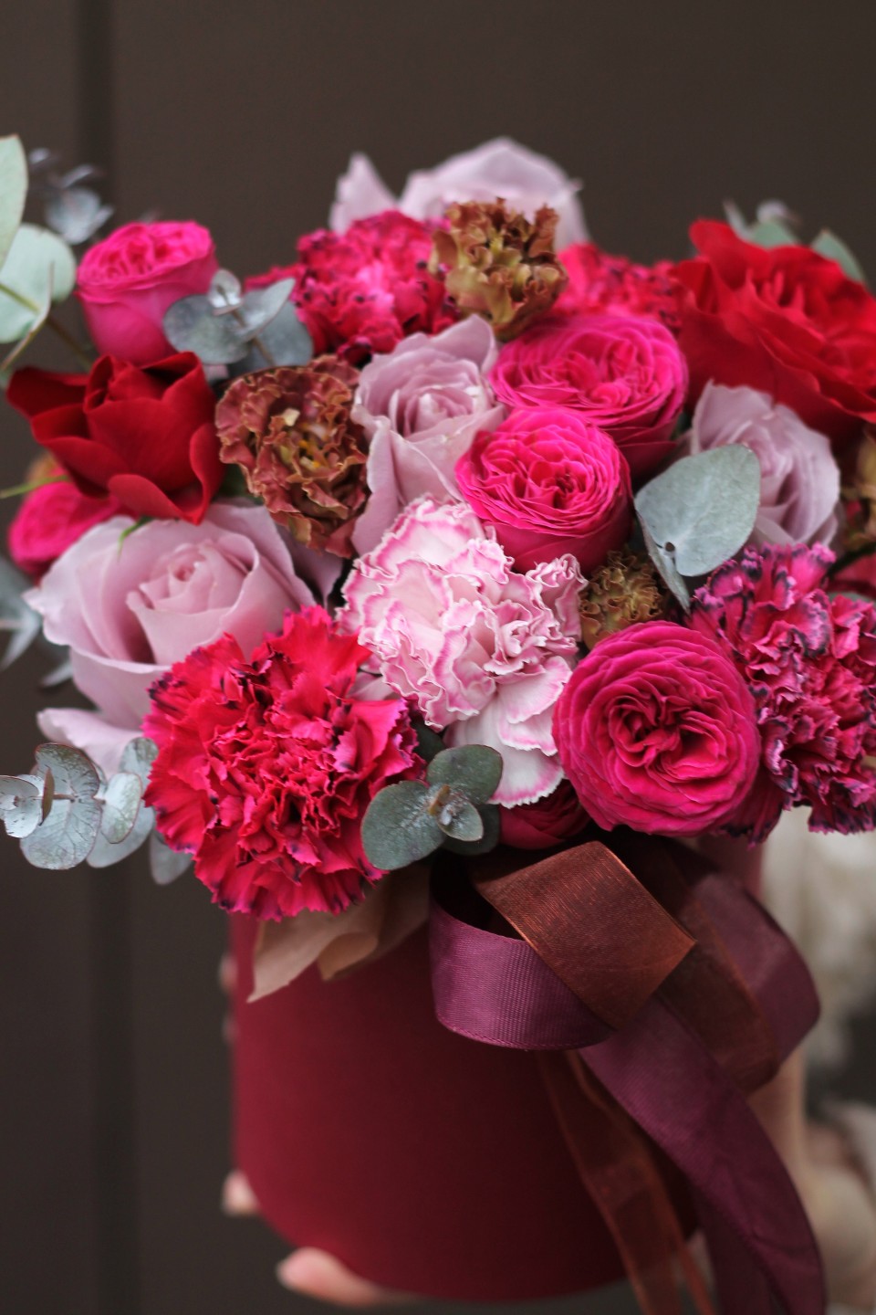 Коробочка Таинственный Вечер - с добавлением зелени