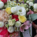 Конверт Цветочная Сказка - с добавлением зелени - миниатюра 