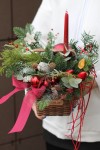 Корзина новогодняя "Звезда Рождества" 
