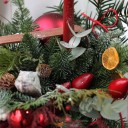 Корзина новогодняя Звезда Рождества - с доставкой по Минску - миниатюра