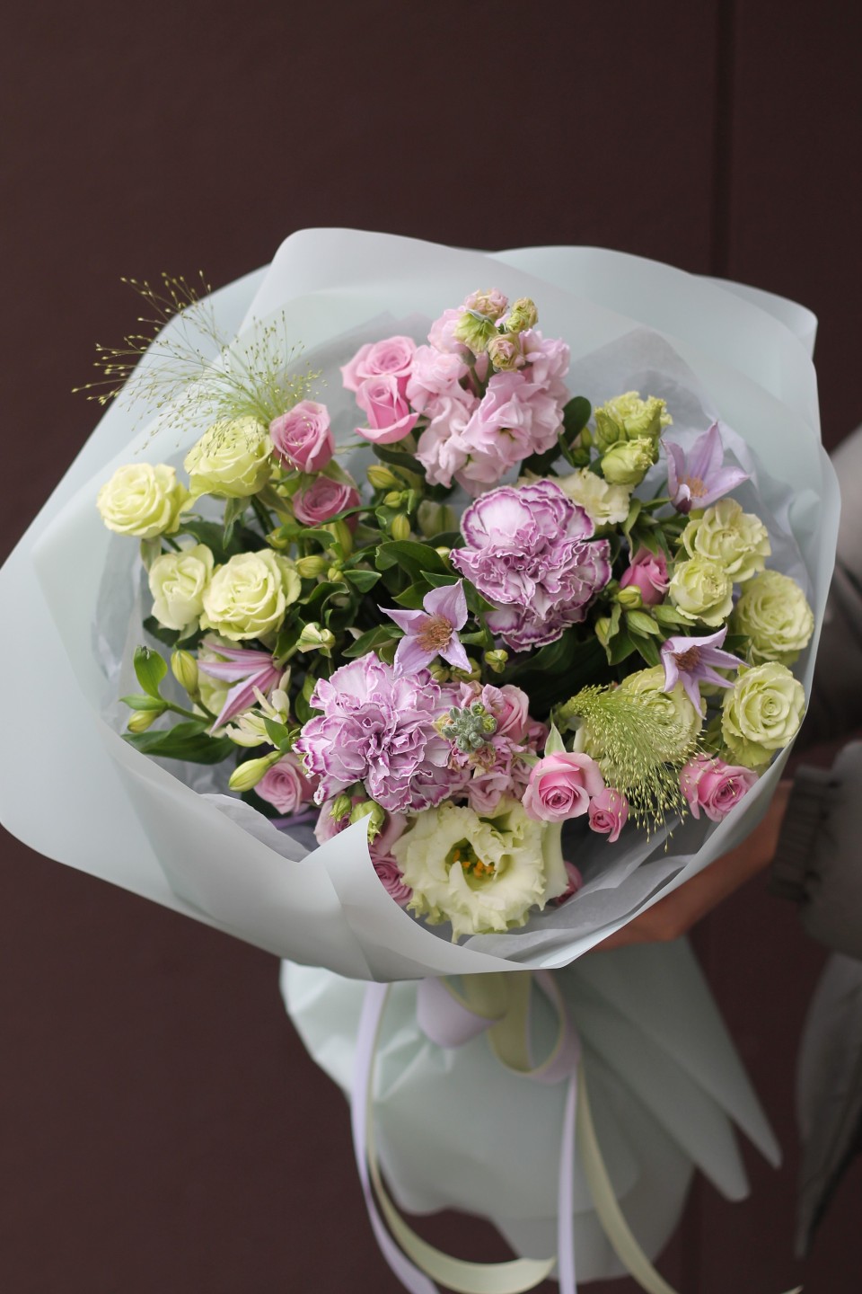 Букет Мигель - с добавлением зелени