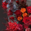 Букет Красный Малахит - с доставкой по Минску - миниатюра