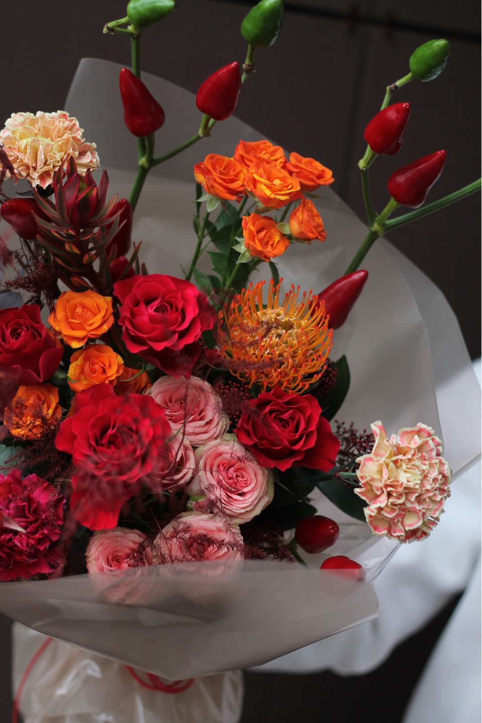 Букет Красный Малахит - быстрая доставка в Минске