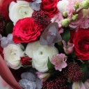 Букет Цветущая Любовь - подарочное оформление - миниатюра