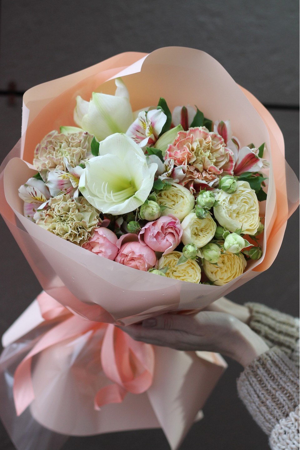 Букет Танец Бабочек - подарочное оформление