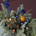 Композиция Новогодняя Матрица - подарочное оформление - миниатюра