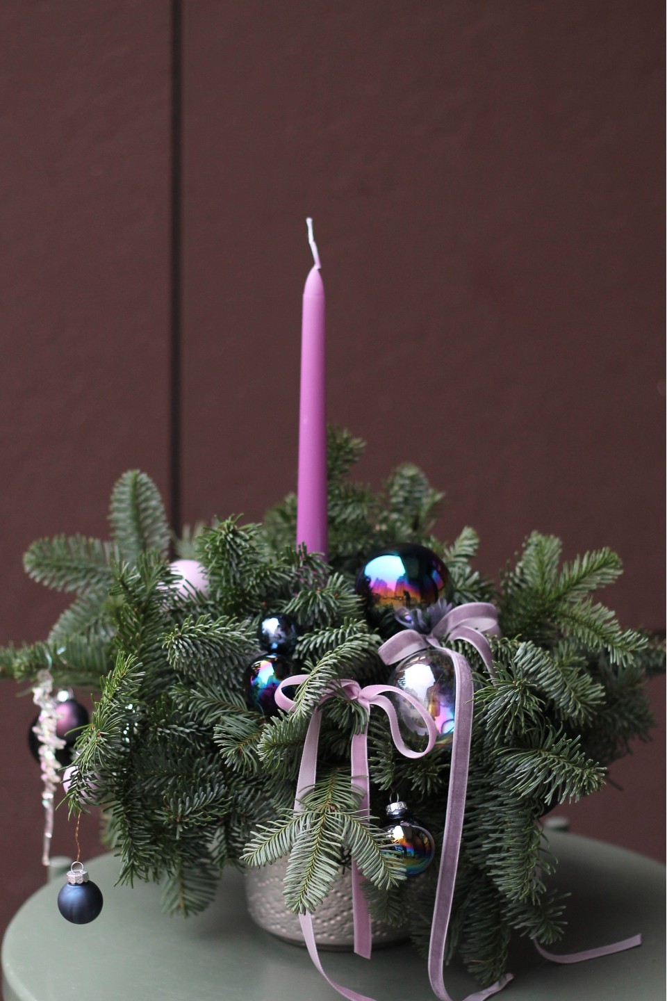 Композиция новогодняя Возвращение Сказки - с добавлением зелени