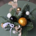 Композиция новогодняя Морозная Фантазия - с доставкой по Минску - миниатюра