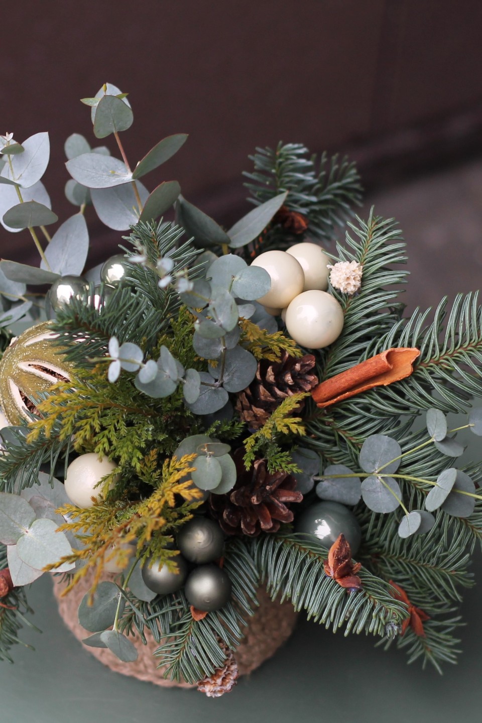 Композиция новогодняя Время Сказки - с доставкой по Минску