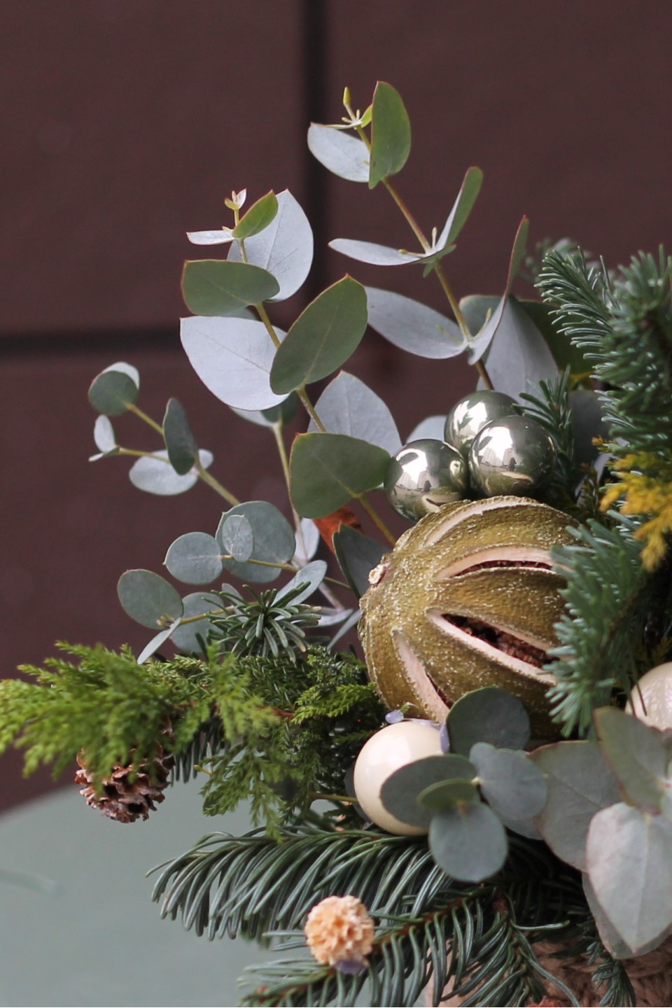 Композиция новогодняя Время Сказки - подарочное оформление