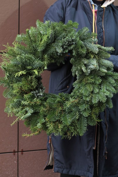 Новогодний венок из Хвои (микс)