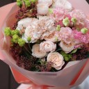 Букет с эустомой Мгновение - с доставкой по Минску - миниатюра