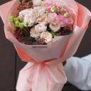 Букет с эустомой Мгновение - миниатюра