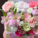 Конверт с розовой альстромерией Маленький принц - с доставкой по Минску - миниатюра