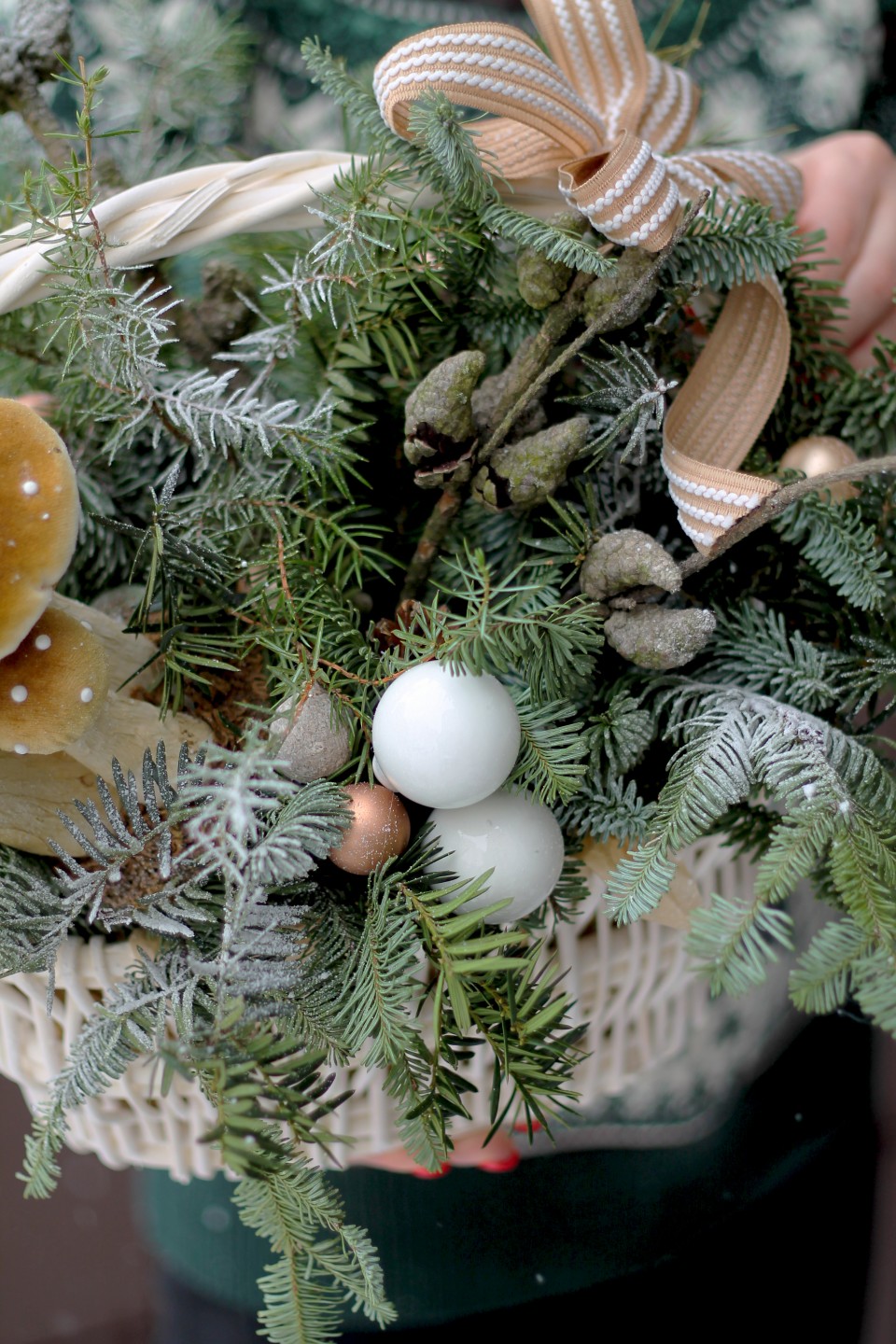 Композиция Тайна леса - с добавлением зелени