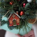 Конверт новогодний Сказочный домик - с доставкой по Минску - миниатюра