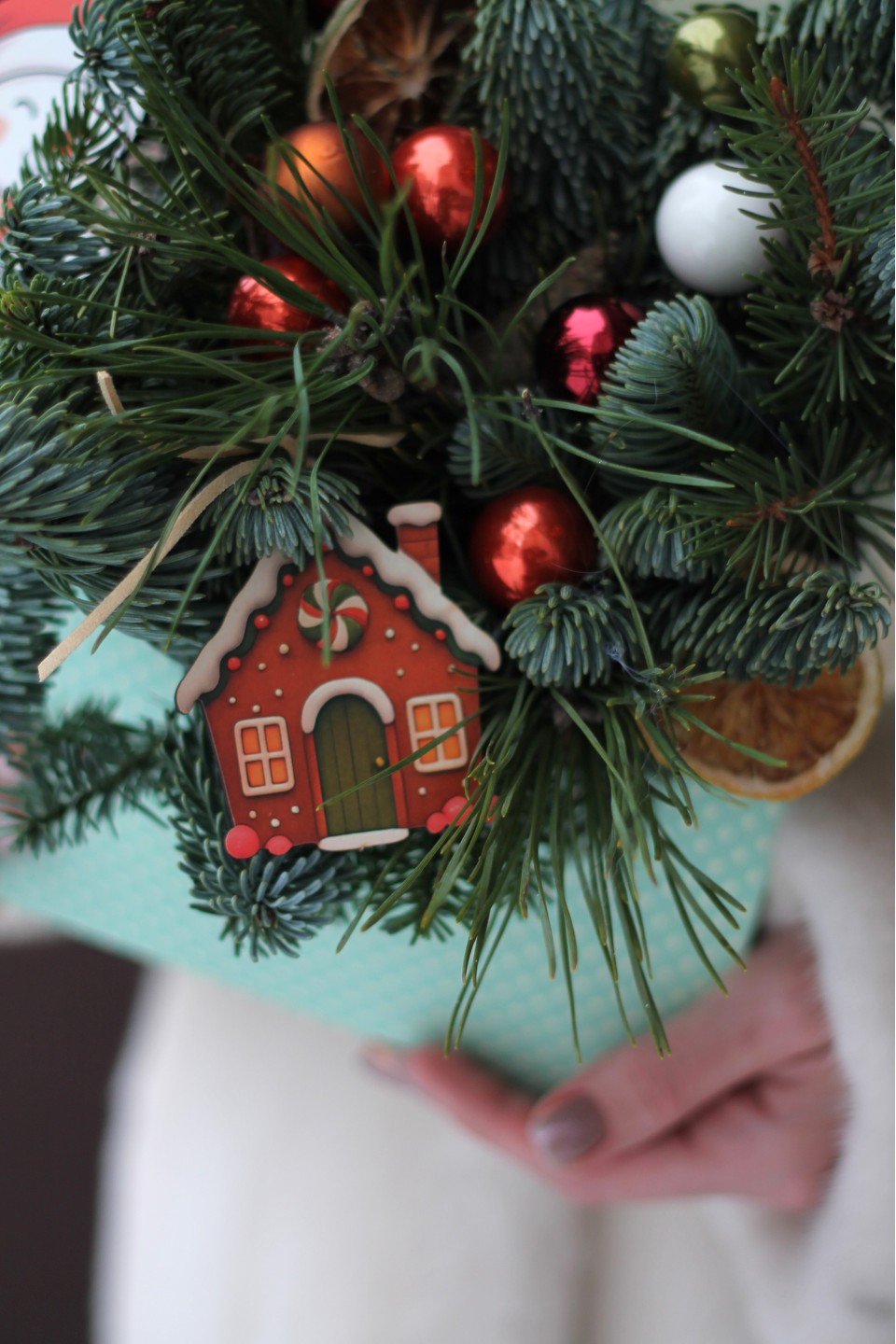 Конверт новогодний Сказочный домик - с доставкой по Минску