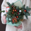 Конверт новогодний Сказочный домик - миниатюра