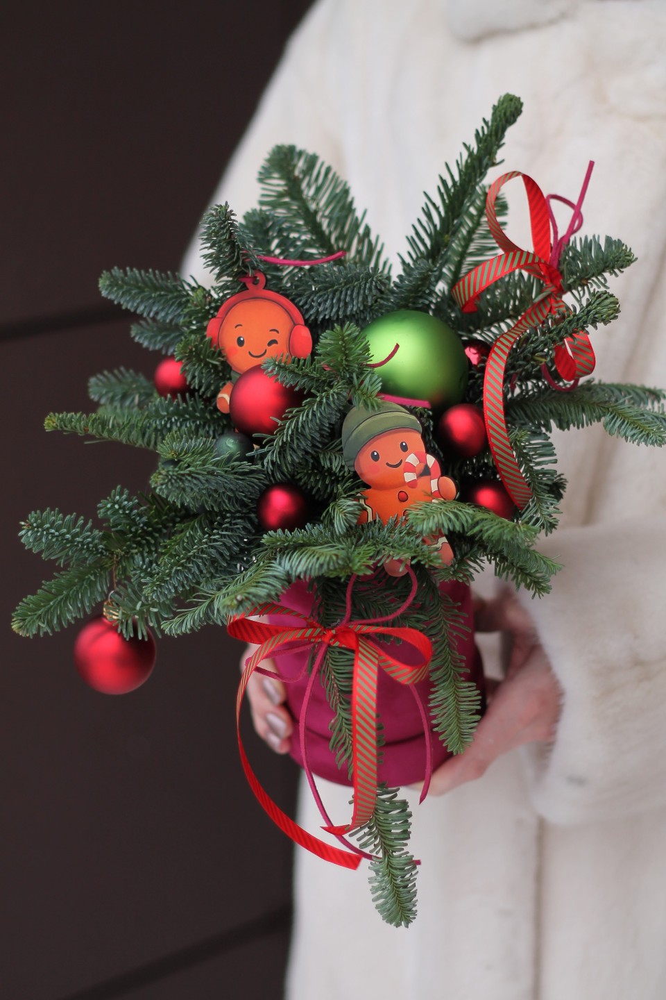 Композиция новогодняя Пряничный Человечек