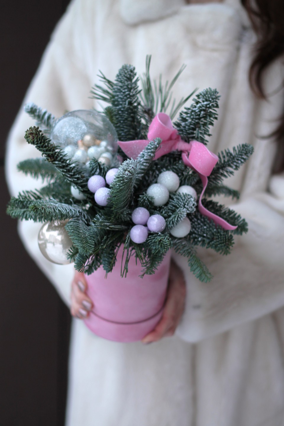 Коробочка новогодняя Отражение Севера