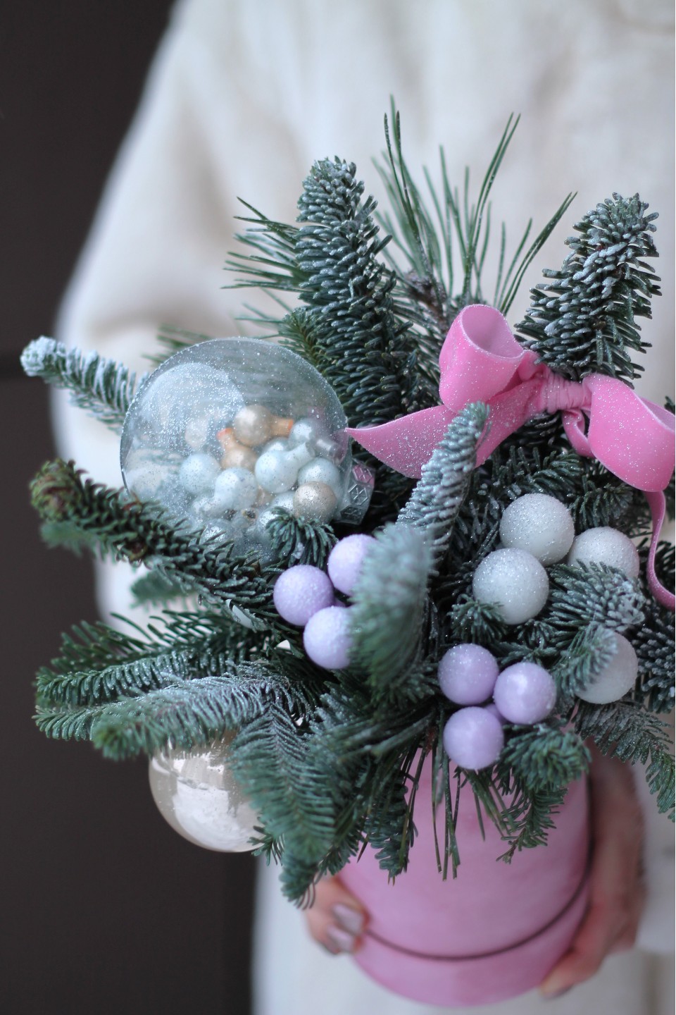 Коробочка новогодняя Отражение Севера - быстрая доставка в Минске