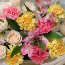 Букет Кендл - с добавлением зелени - миниатюра 