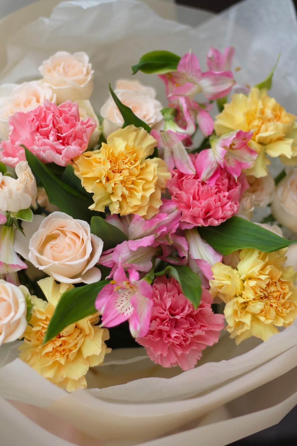 Букет Кендл - с добавлением зелени