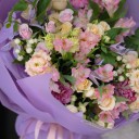 Букет с эустомой Край света - с доставкой по Минску - миниатюра