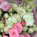 Букет с кустовыми розами "Когда я встретил Тебя" - с доставкой по Минску - миниатюра