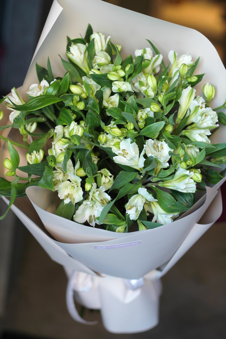 Букет из альстромерии "Маленькиий мир" - с доставкой по Минску