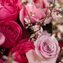 Букет с пионовидными розами Сияющая Любовь - быстрая доставка в Минске - миниатюра