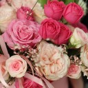 Коробка с тюльпанами Страстное Признание - для женщины/молодой пары - миниатюра