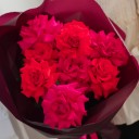 Букет с французскими розами Сказочный Закат - миниатюра