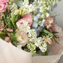 Букет с эустомой  Утро с Тобой - с доставкой по Минску - миниатюра