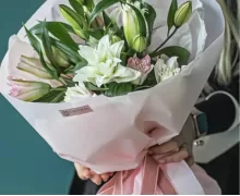 Букеты из лилий