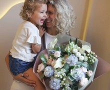 Цветы на рождение ребенка