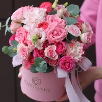 Цветы в коробке